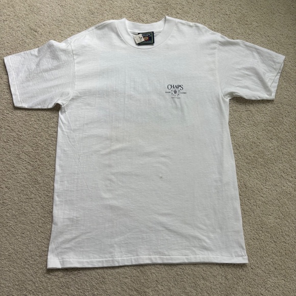 NWT Vintage Chaps Ralph Lauren L t-shirt Fishing boats - Picture 6 of 13